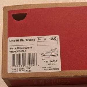 Vans Sk8 high top shoes